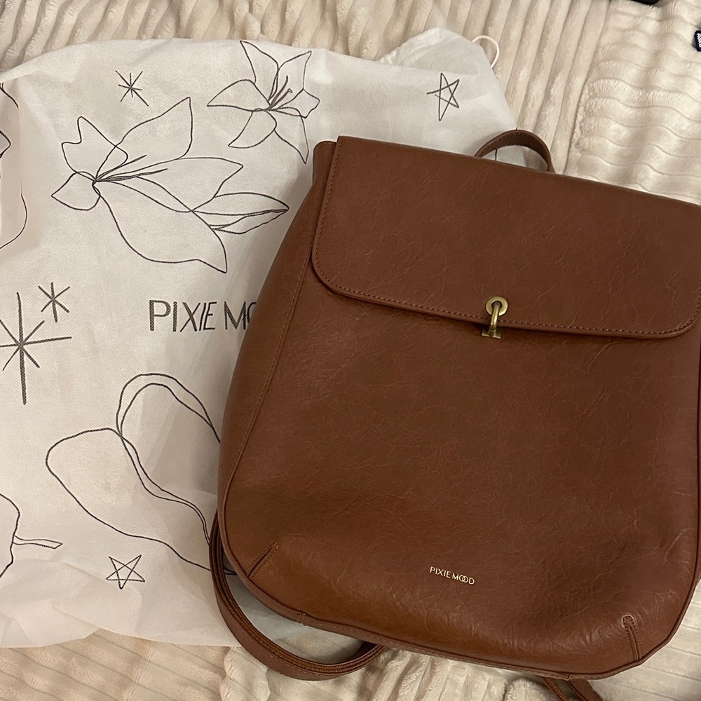 Pixie Mood Brown Backpack